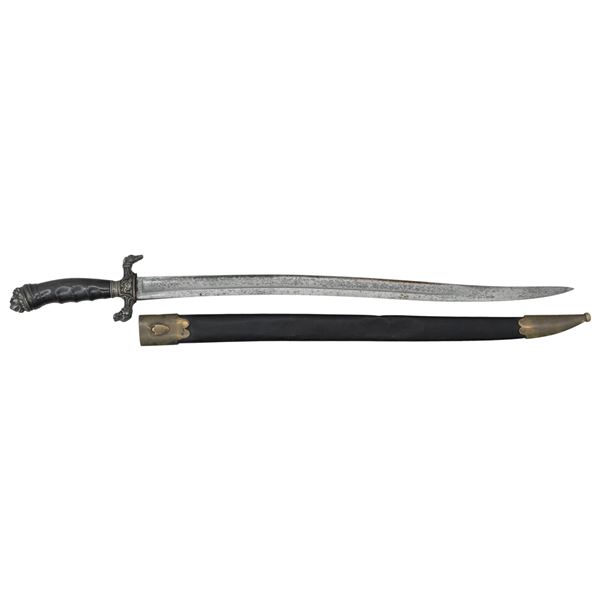 19TH CENTURY FRENCH HUNTING SWORD.