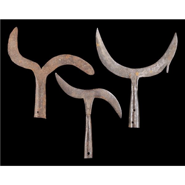 RARE COLLECTION OF THREE VARIANT SPANISH COLONIAL