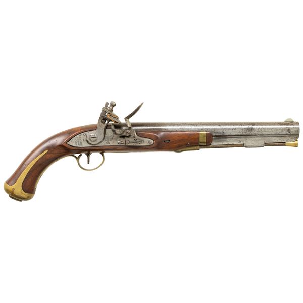 BELGIAN REPRO 1805 HARPER'S FERRY FLINTLOCK PISTOL