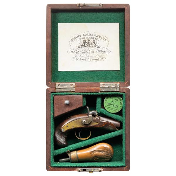 REPRO PEANUT DERRINGER PERCUSSION PISTOL.
