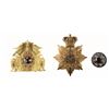 Image 1 : TWO HAT PLATES & SCOTTISH BROOCH.