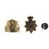 Image 2 : TWO HAT PLATES & SCOTTISH BROOCH.