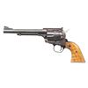 Image 2 : RUGER OLD MODEL 44 FLAT TOP BLACKHAWK REVOLVER.