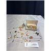 Image 1 : Nice Lot of Vintage Stick Pins and Tie Clips