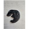 Image 4 : Very Nice West Coast Native Heida Raven Pendant and Seal Pendant Nicely Carved Signed