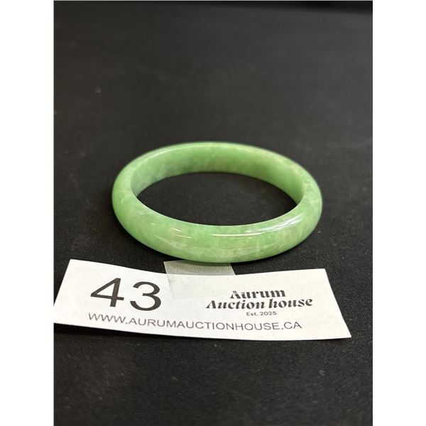 Antique Jadite Jade Bangle Nice!
