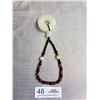 Image 2 : Huge Old Heavy Estate Button Jade Pendant