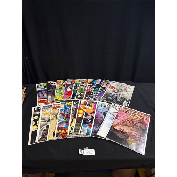 Good Lot of 20 Comics on Board in Bag