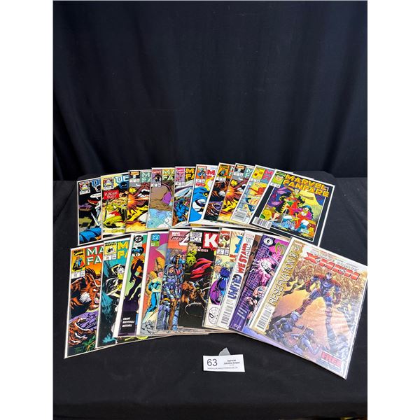 Good Lot of 20 Comics on Board in Bag