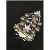 Image 3 : Antique C.1940s Multicolour Stone Brooch
