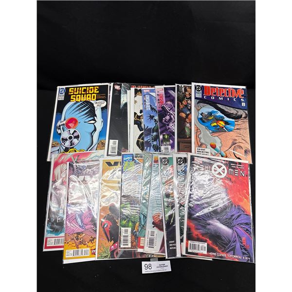 Lot of 15 Good Comics on Board in Bag