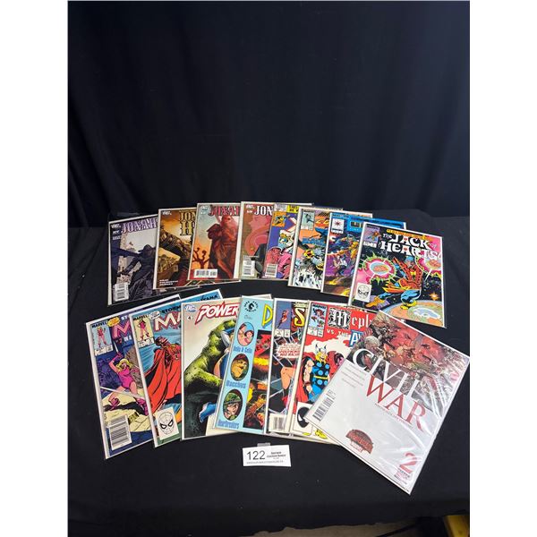 Nice Lot of 15 Good Comics on Board in Bag