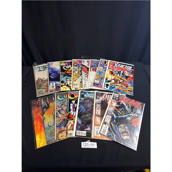 Nice Lot of 15 Good Comics on Board in Bag