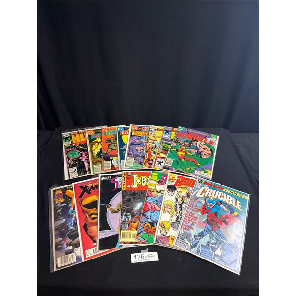 Nice Lot of 15 Good Comics on Board in Bag