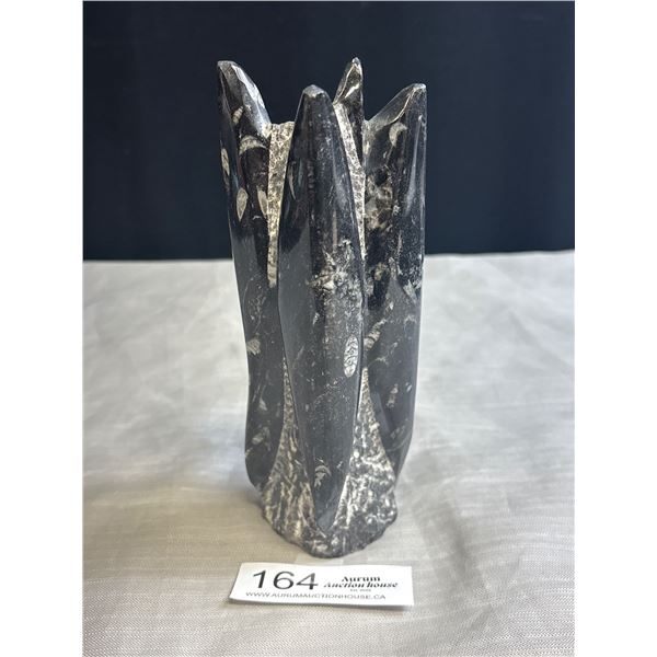 7" Orthoceras Fossil On Matrix