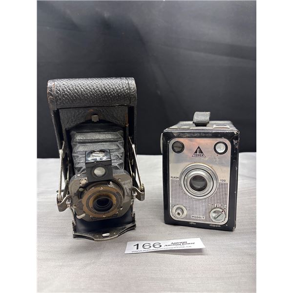 2 Antique Cameras