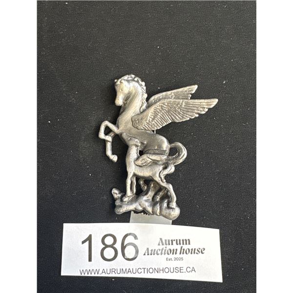 Vintage Pegasus Brooch