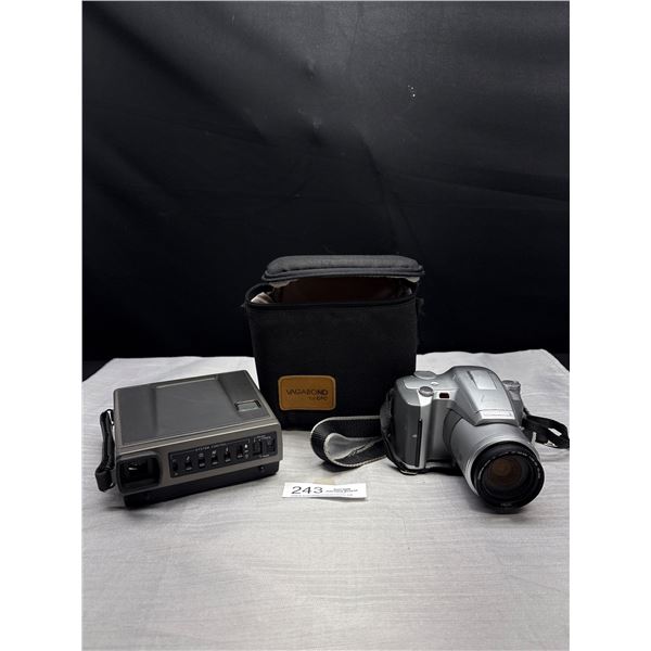 Lot of 2 Vintage Cameras Olympus etc