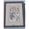 Image 2 : 2 West Coast Native Framed Prints Signed by Artist ROY Henry Vickers 1975