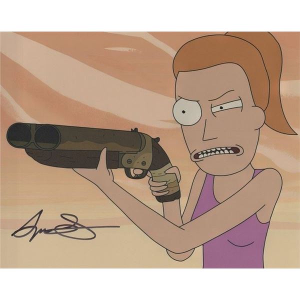 Rick and Morty Spencer Grammer Signed Photo