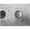 Image 3 : 2012 RED MAPLE LEAF & BROCK CANADA QUARTERS