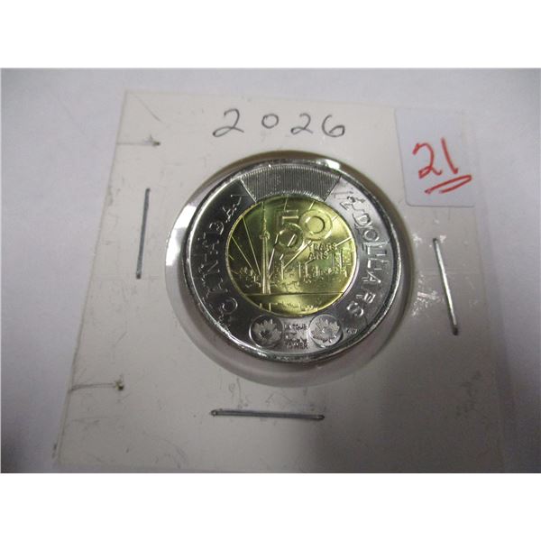 2026 CANADA 50 YEAR ANNIVERSARY CN TOWER TOONIE