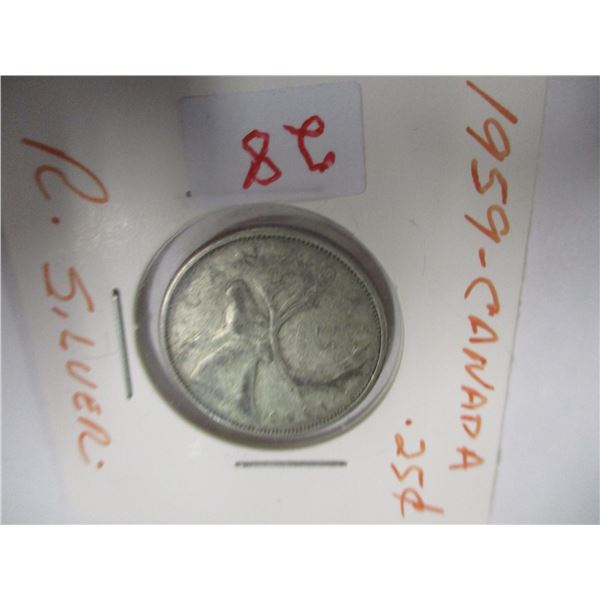 1968 CANADA SILVER QUARTER