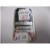 Image 3 : TROY OUNCE BAR (NOT TESTED - SOLD AS - SILVER CONTENT IS NOT VERIFIED) (MAY BE A REPLICA)