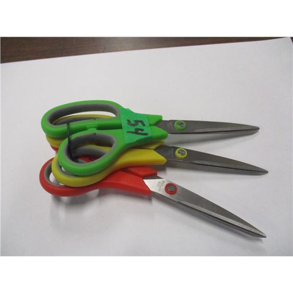 NEW:  3 PAIR OF SCISSORS