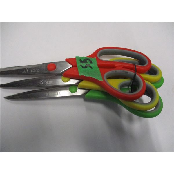 NEW:  3 PAIR OF SCISSORS