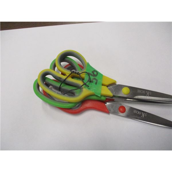 NEW:  3 PAIR OF SCISSORS