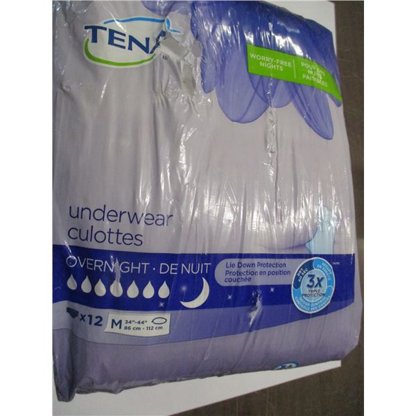 MALE DEPENDS (34" - 44" WAIST) (12) - PACKAGE
