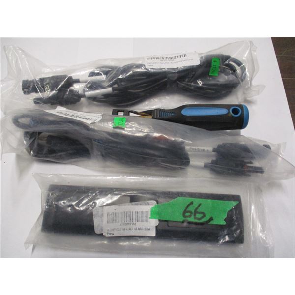 2 RECHARGEABLE BATTERY PACKS, 1 REMOTE, DRIVER