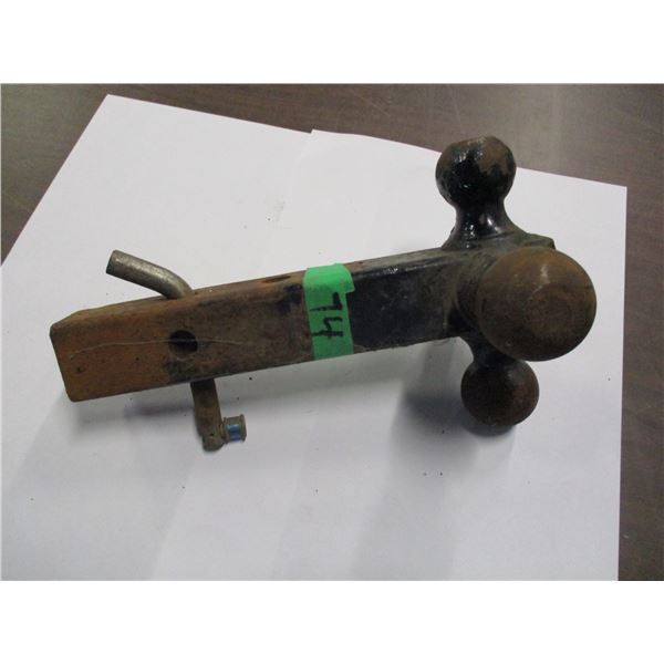 3" BALL ZERO DROP TRAILER HITCH