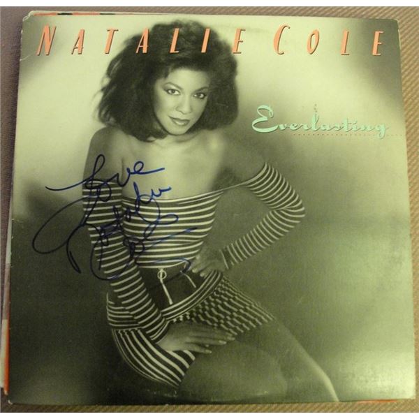 Natalie Cole Everlasting signed album