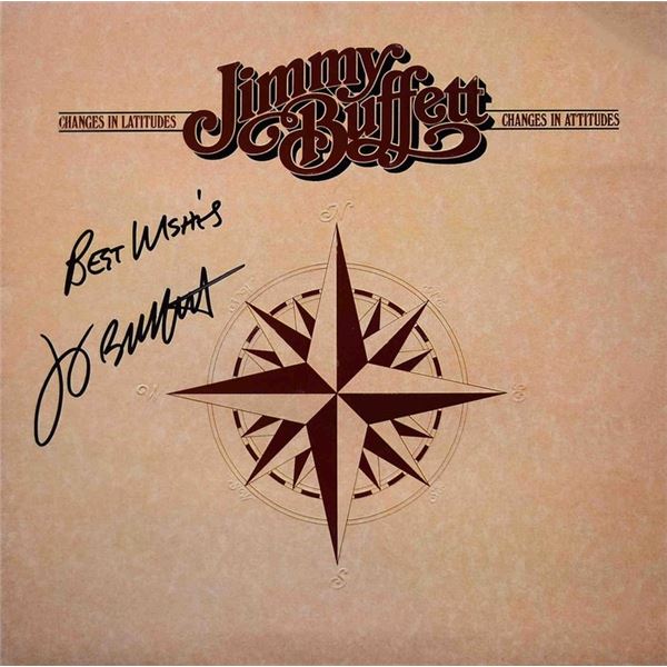 Jimmy Buffett Changes in Latitudes Changes in Attitudes Signed Album