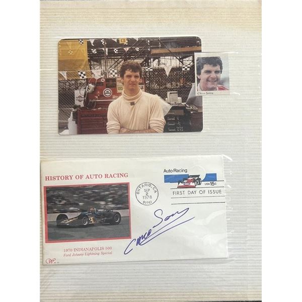 Chico Serra signed commemorative cover