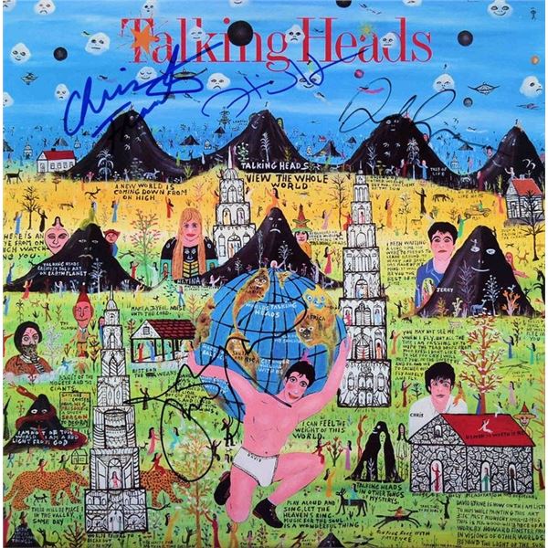 Talking Heads signed "Little Creatures" album