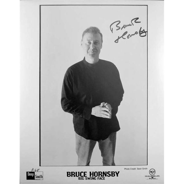 Bruce Hornsby signed photo