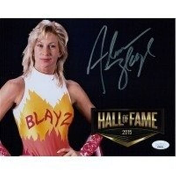 WWE WWF Wrestler Alundra Blayze Madusa Signed Photo