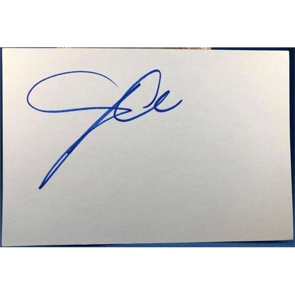 NSYNC Lance Bass original autograph