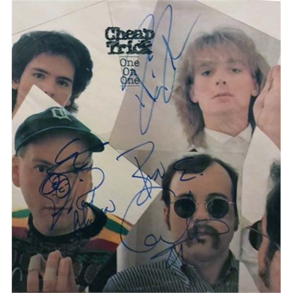 Cheap Trick One on One band signed album