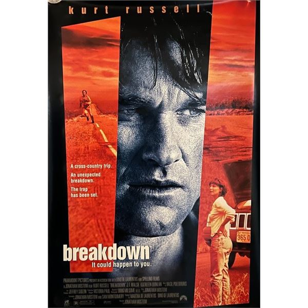 Breakdown 1997 original movie poster