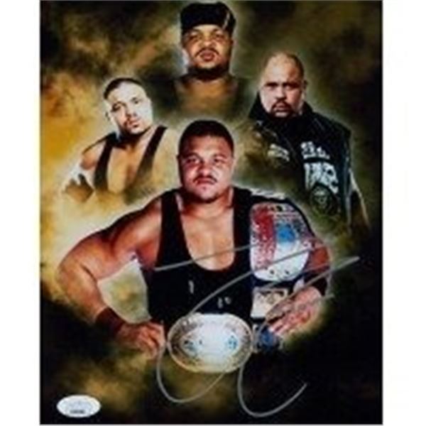 WWE WWF TNA Wrestler D'Lo Brown Signed Photo