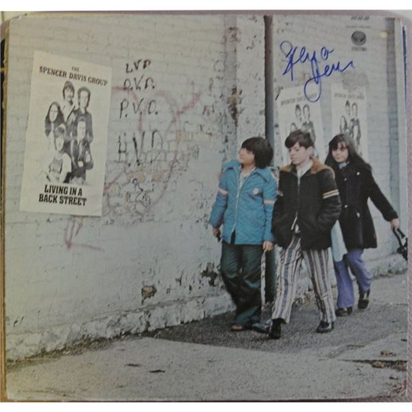 Spencer Davis Group Living in a Back Street signed album