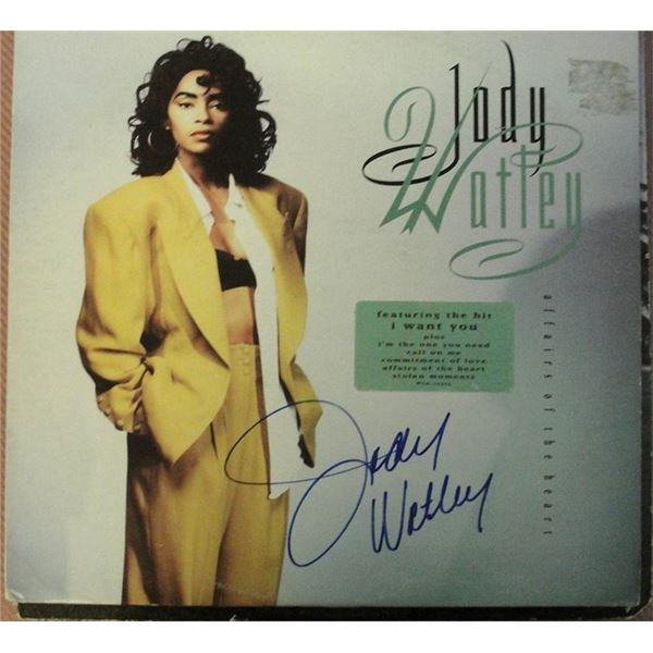 Jody Watley Affairs of the Heart signed album