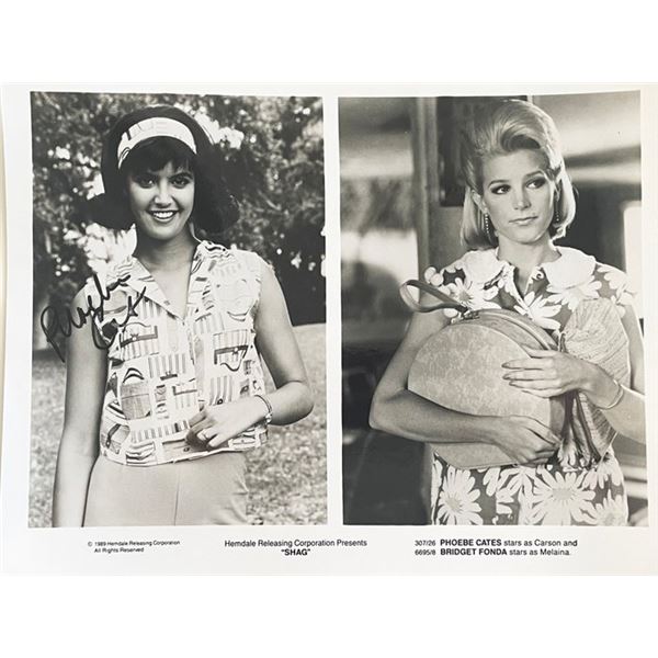 Shag Phoebe Cates signed movie photo