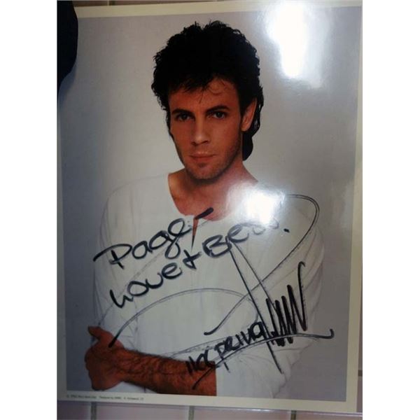 Rick Springfield signed photo