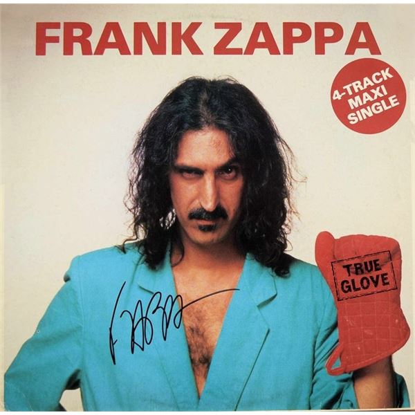 Frank Zappa signed True Glove album