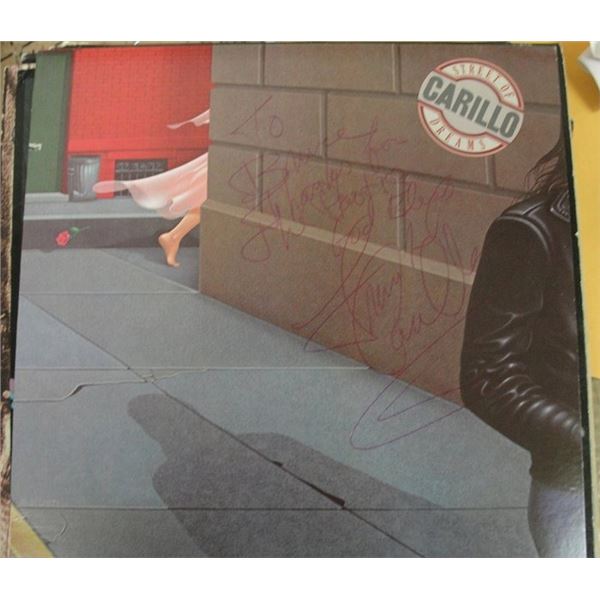 Carillo Street of Dreams signed album